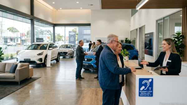 Car Dealership with Hearing Loop | Accessible Auto Showrooms