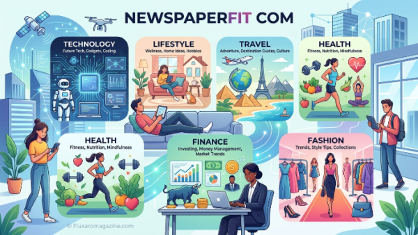 Newspaperfit com – Multi-Topic Online Reading Platform